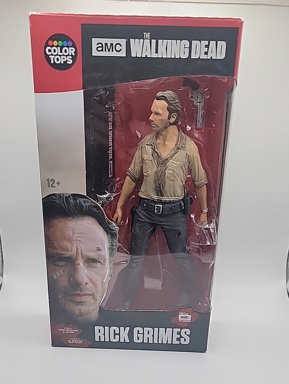 🔥The Walking Dead Rick Grimes Action Figure #1 Color Tops McFarlane AMC (2016)